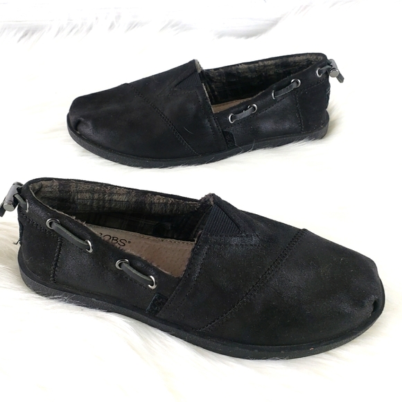 BOBS from Skechers Shoes - Bobs by Skechers Chill Luxe Leather Slip-on  6½